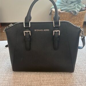 Michael Kors Black Satchel Bag